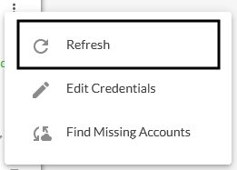 FAQ Refresh Account FAQ Refresh Account