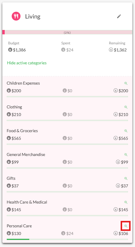 Picture4 access related transations to active categories