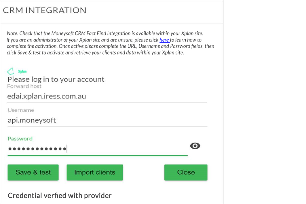 CRM Integration Log In Module 02 CRM Integration Log In Module 02