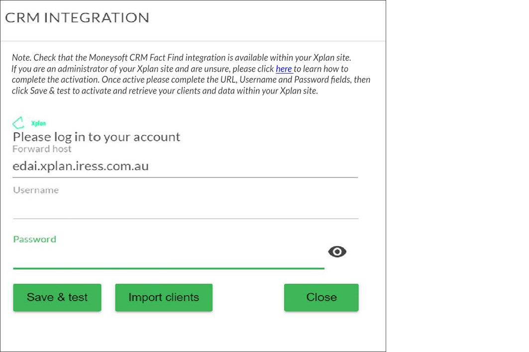CRM Integration Log In Module 01 CRM Integration Log In Module 01