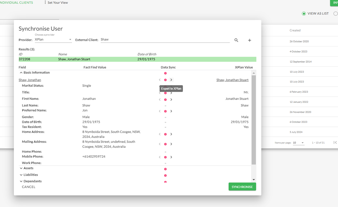 CRM FF Integration Pic 7